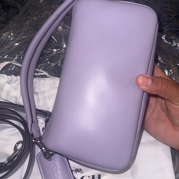 Coach Pillow Tabby 20- Lilac with Silver hardware NWOT - Picture 5 of 10